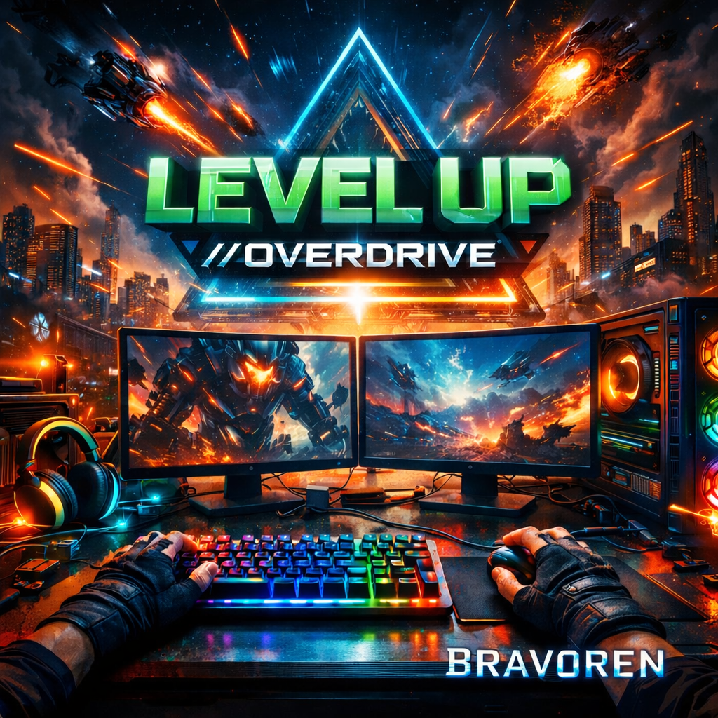 LEVEL UP // Overdrive cover